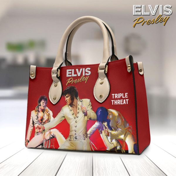 Elvis Presley Leather HandBag - VANDH 3401