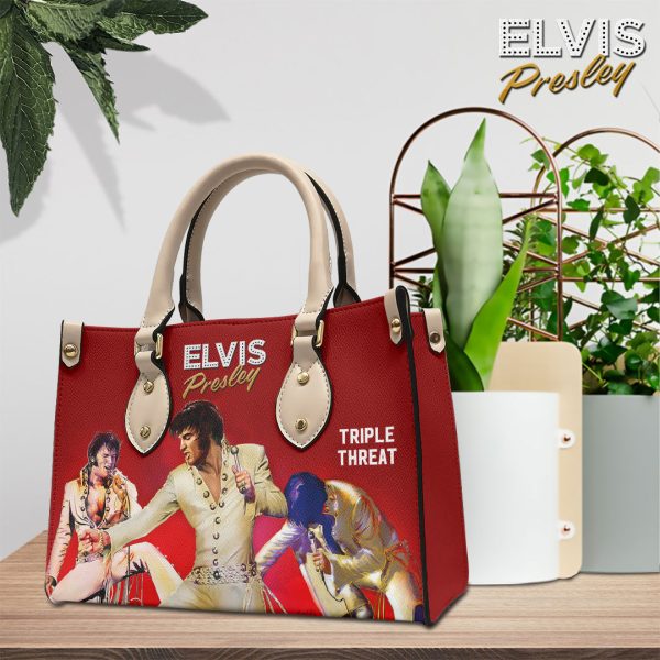 Elvis Presley Leather HandBag - VANDH 3401