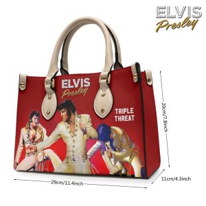Elvis Presley Leather HandBag - VANDH 3401
