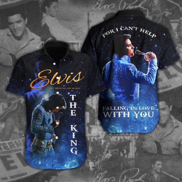 Elvis Presley Short Sleeve Dress Shirt - VANDH 784
