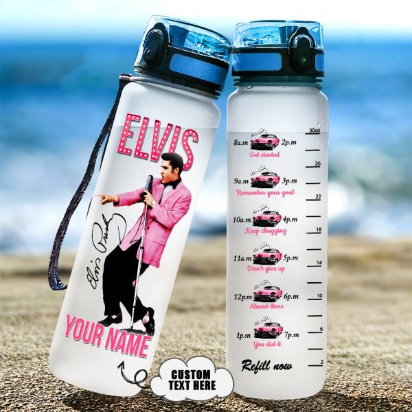 Personalized Elvis Presley Tracker Bottle - VANDH 140