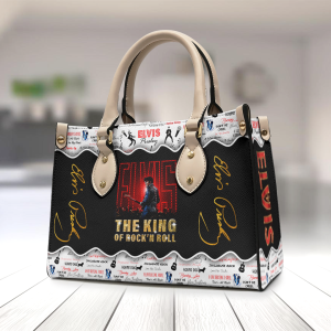 Elvis Presley Leather HandBag - HOATT 1175
