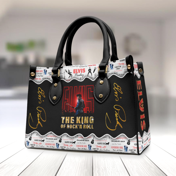 Elvis Presley Leather HandBag - HOATT 1175