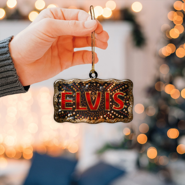 Elvis Presley 2-Side Printed Acrylic Ornament - HOATT 1689