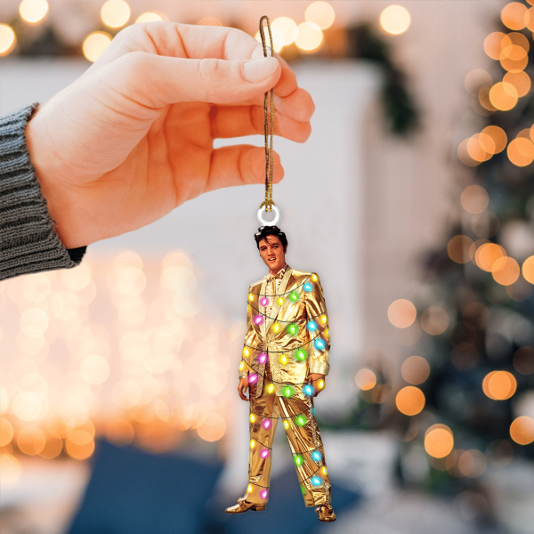 Elvis Presley 2-Side Printed Acrylic Ornament - HOATT 1689.2