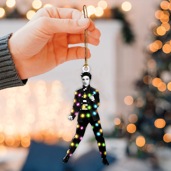 Elvis Presley 2-Side Printed Acrylic Ornament - HOATT 1689.4