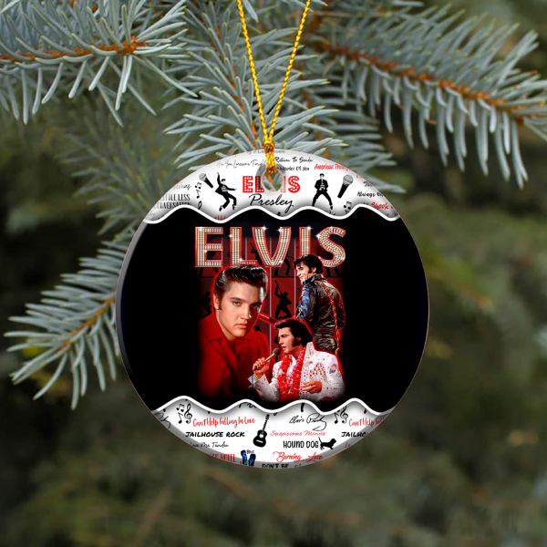 Elvis Presley 2-Side Printed Acrylic Ornament - HOATT 1680.3