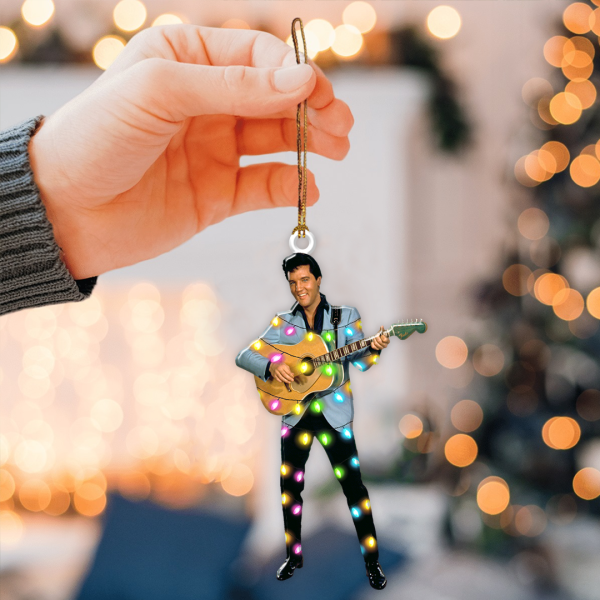 Elvis Presley 2-Side Printed Acrylic Ornament - HOATT 1689.1