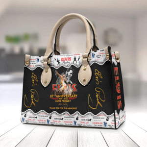 Elvis Presley Leather HandBag 1- HOATT 1175