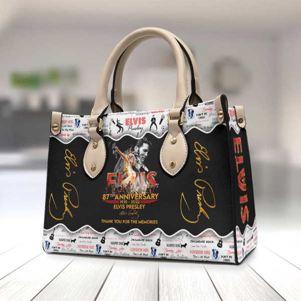 Elvis Presley Leather HandBag 1- HOATT 1175