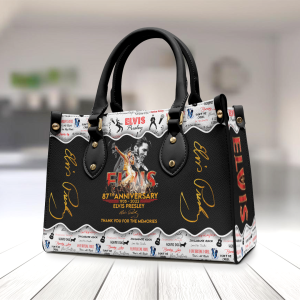 Elvis Presley Leather HandBag 1- HOATT 1175