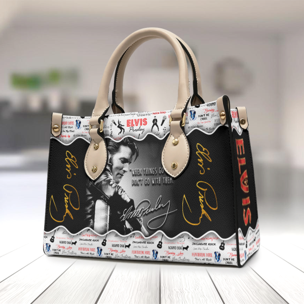 Elvis Presley Leather HandBag 2- HOATT 1175