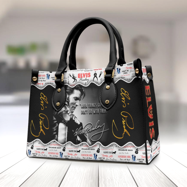 Elvis Presley Leather HandBag 2- HOATT 1175