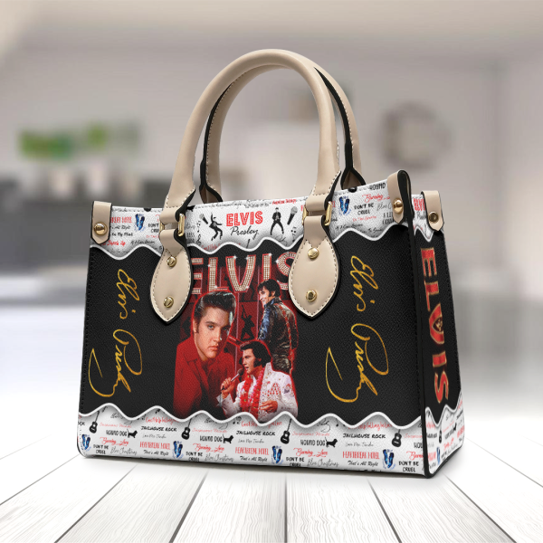 Elvis Presley Leather HandBag 3- HOATT 1175