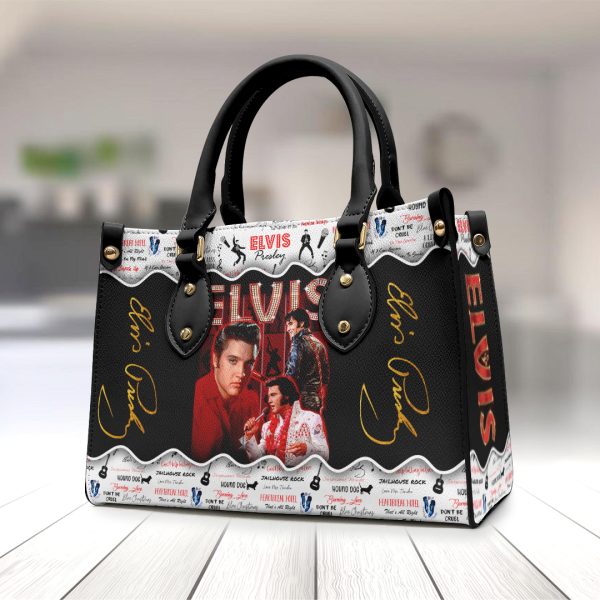 Elvis Presley Leather HandBag 3- HOATT 1175