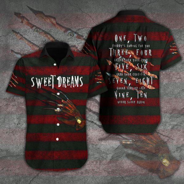 Freddy Krueger Short Sleeve Dress Shirt - VIETDQ234