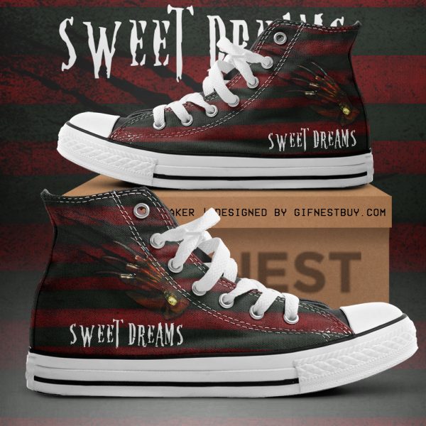Freddy Krueger High Top Canvas Shoes - TANTN 1718