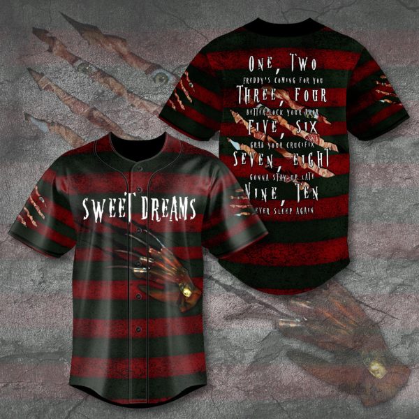 Freddy Krueger Baseball Jersey - VIETDQ233