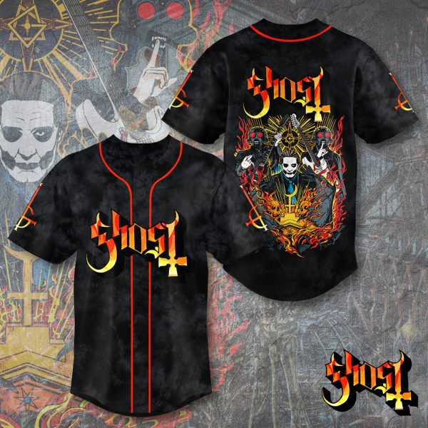 Ghost Band Baseball Jersey - TANTN 2110