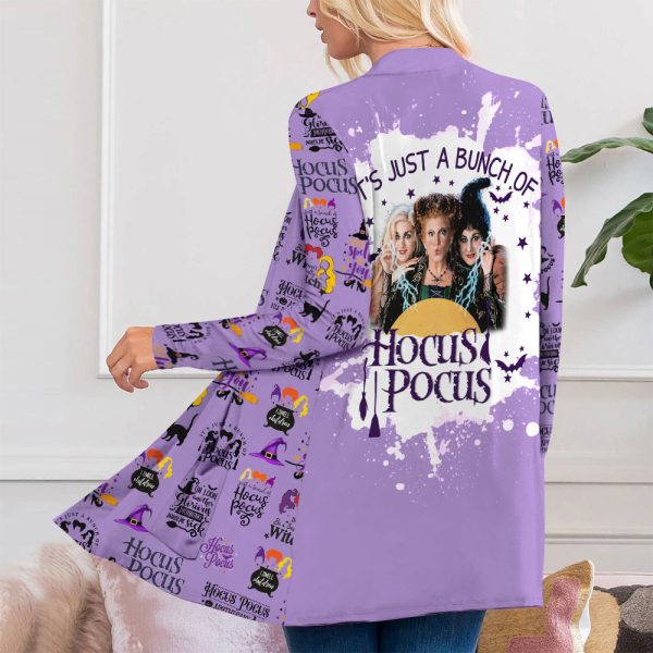 Hocus Pocus Women's Patch Pocket Cardigan - VANDH 653