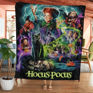 Hocus Pocus Quilt Blanket - HOATT 1131