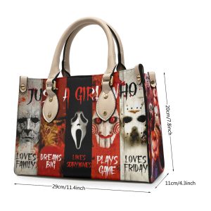 Horror Movies Leather HandBag - VANDH 648