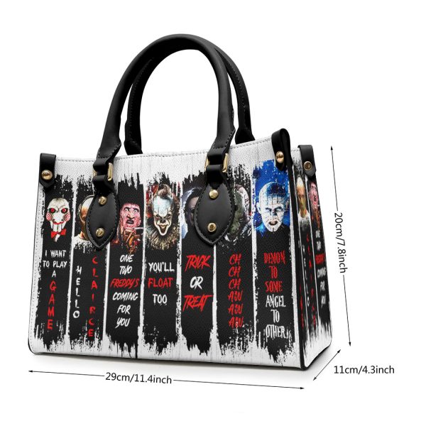 Horror Movies Leather HandBag - VANDH 777