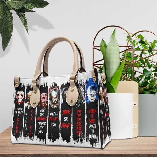 Horror Movies Leather HandBag - VANDH 777
