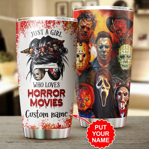 Personalized Horror Movies Tumbler Cup – VANDH 730
