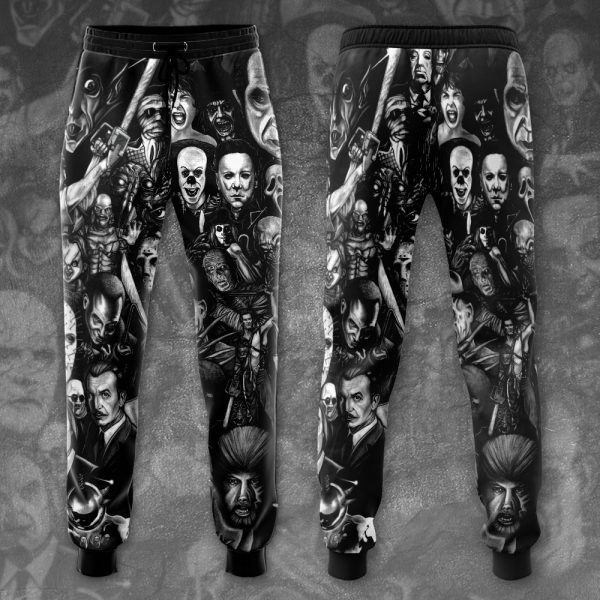 Horror Movies 3D Sweatpants - VANDH 646