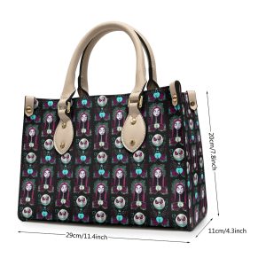 Jack Skellington Leather HandBag - TANTN 1929