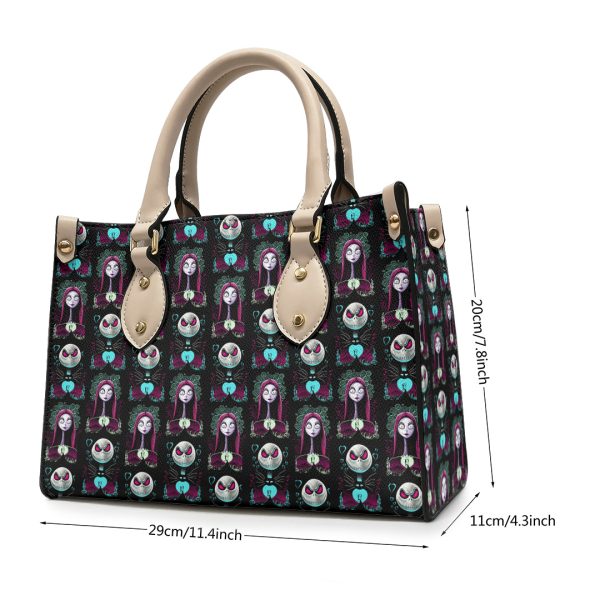 Jack Skellington Leather HandBag - TANTN 1929