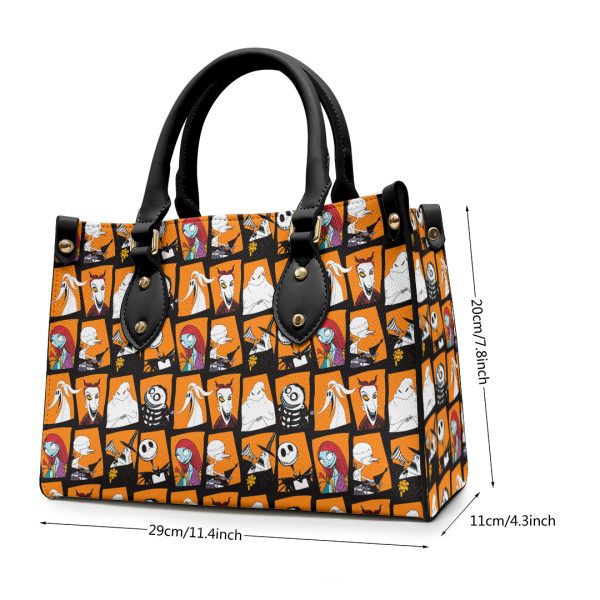 Jack Skellington Leather HandBag - TANTN 1930