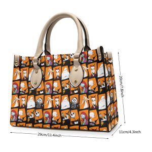 Jack Skellington Leather HandBag - TANTN 1930
