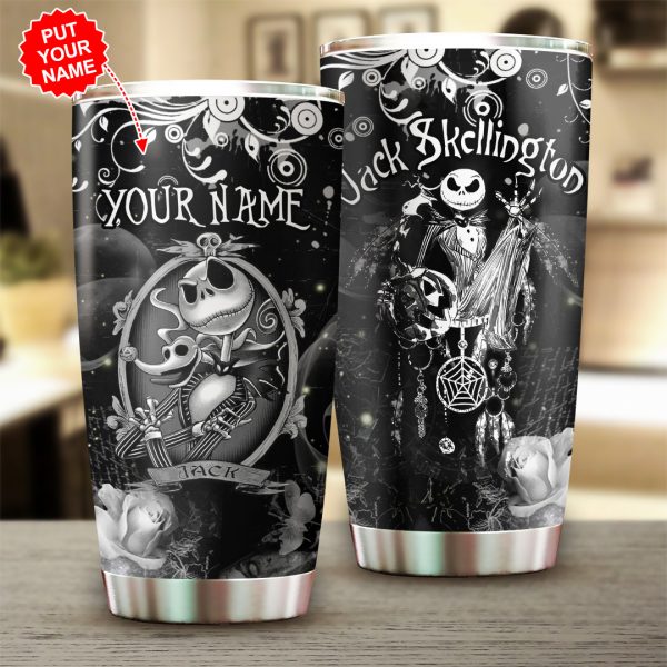 Personalized Jack Skellington Tumbler Cup - TANTN 1951