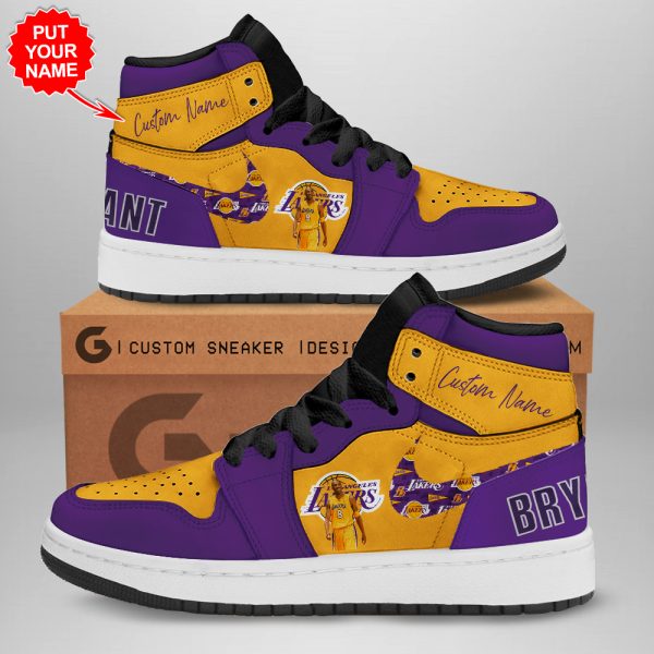 Personalized Kobe Bryant AJ 1 Sneaker - TANTN 1990