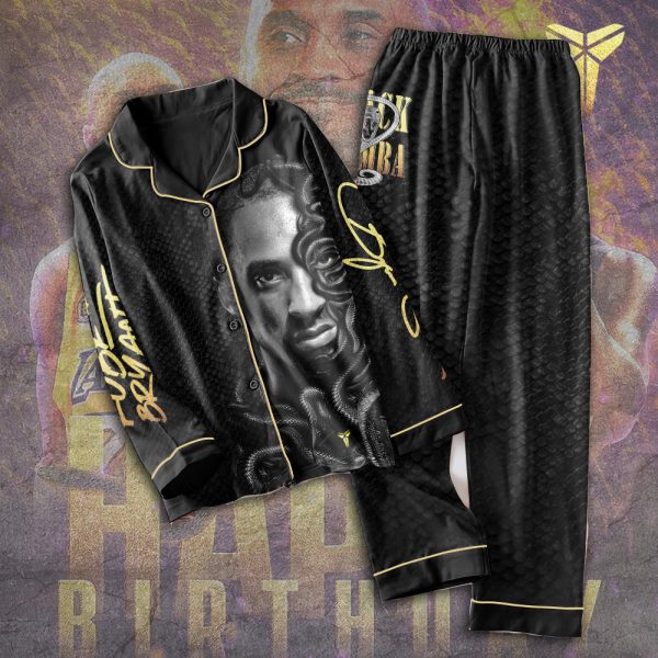 Kobe Bryant Button Down Pajamas Set - TANTN 2064