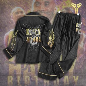 Kobe Bryant Button Down Pajamas Set - TANTN 2064