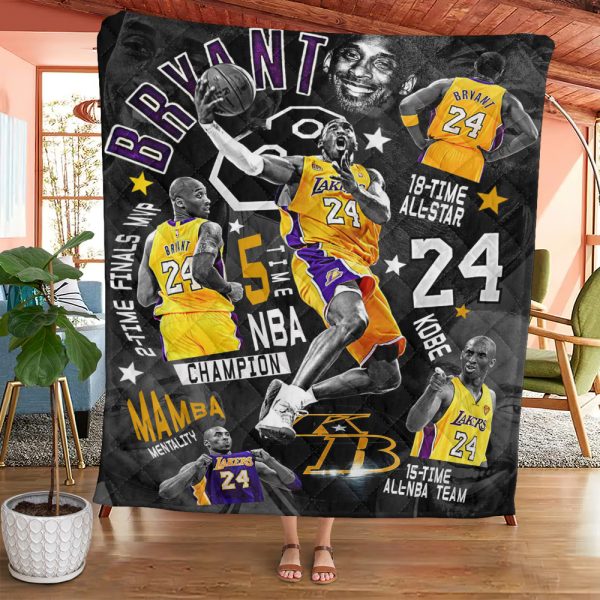 Kobe Bryant Quilt Blanket - TANTN 2059