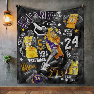 Kobe Bryant Quilt Blanket - TANTN 2059