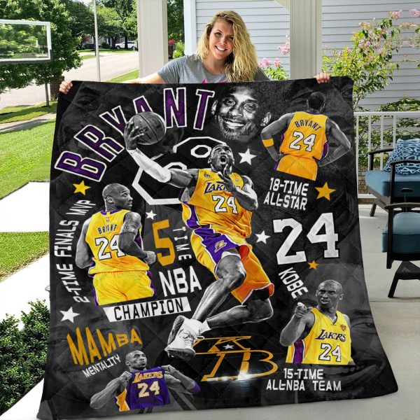 Kobe Bryant Quilt Blanket - TANTN 2059
