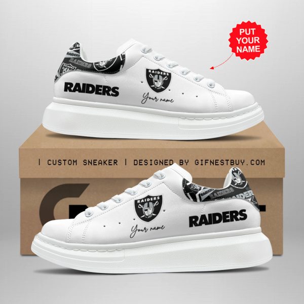 Personalized Las Vegas Raiders McQueen Shoes - TANTN 1602