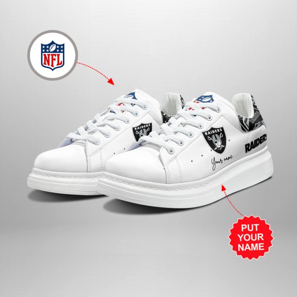 Personalized Las Vegas Raiders McQueen Shoes - TANTN 1602