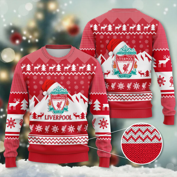 Liverpool FC 3D Ugly Sweater - TANTN 2014