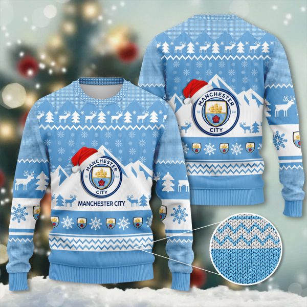 Manchester City 3D Ugly Sweater - TANTN 2121