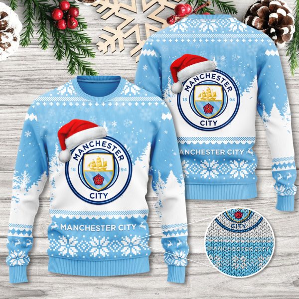 Manchester City 3D Ugly Sweater - TANTN 2125