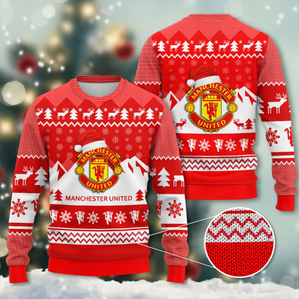 Manchester United 3D Ugly Sweater - TANTN 2015