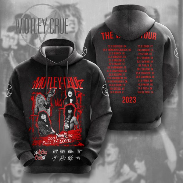 Mötley Crüe 3D Apparel - NGHIAVT 0474