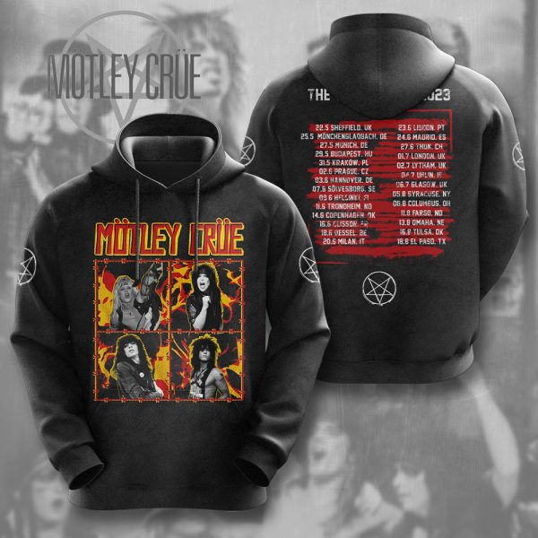 Mötley Crüe 3D Apparel - NGHIAVT 0500