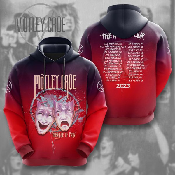 Mötley Crüe 3D Apparel - NGHIAVT 0501